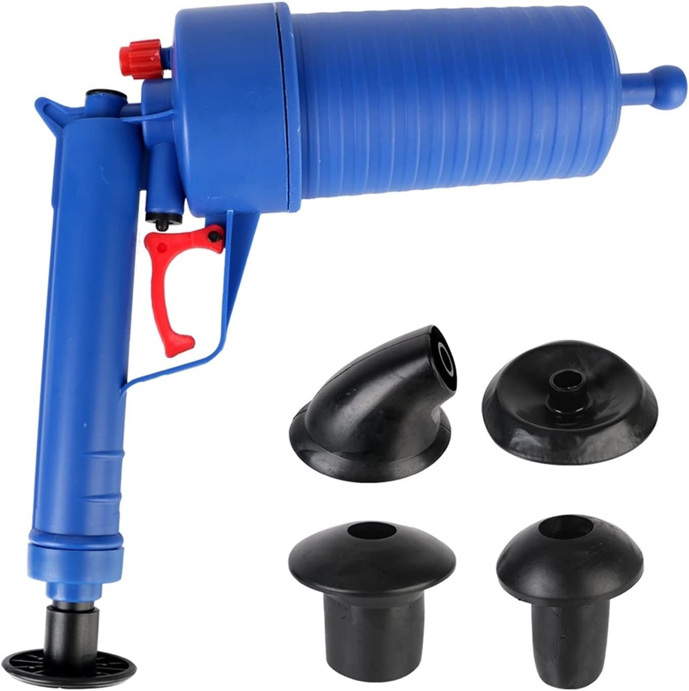 Dredge Pipe Pipe Plunger -Pipeline Clogged Remover Drain Cleaner Air Pump Pressure Unblocker Manual Sewer Sinks Basin