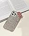 redecarie for iPhone XR 3D Glitter Sparkle Bling Case Cute Bow Pink Women Girls Kids Crystal Rhinestone Clear Protective Diamond Bumper Cover Case for iPhone Xr 6.1 inch