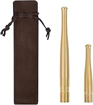 Cigarette Holder, 2 PCS Metal Cigarette Holder, Reusable Cigarette Filter Holder, Portable Tobacco Filter Holder, Fits 3 Sizes of Cigarettes