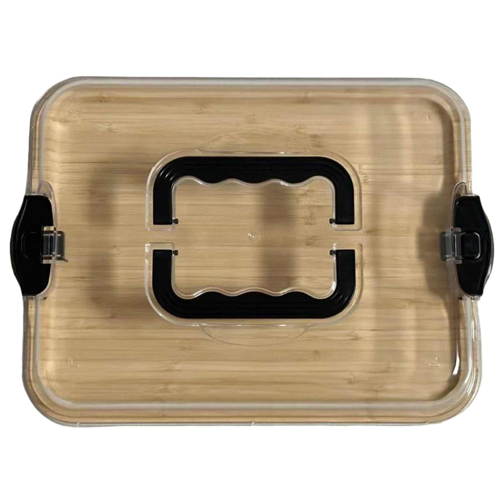 Planches de charcuterie portables pour pique-nique et camping avec plateau en bois couvert