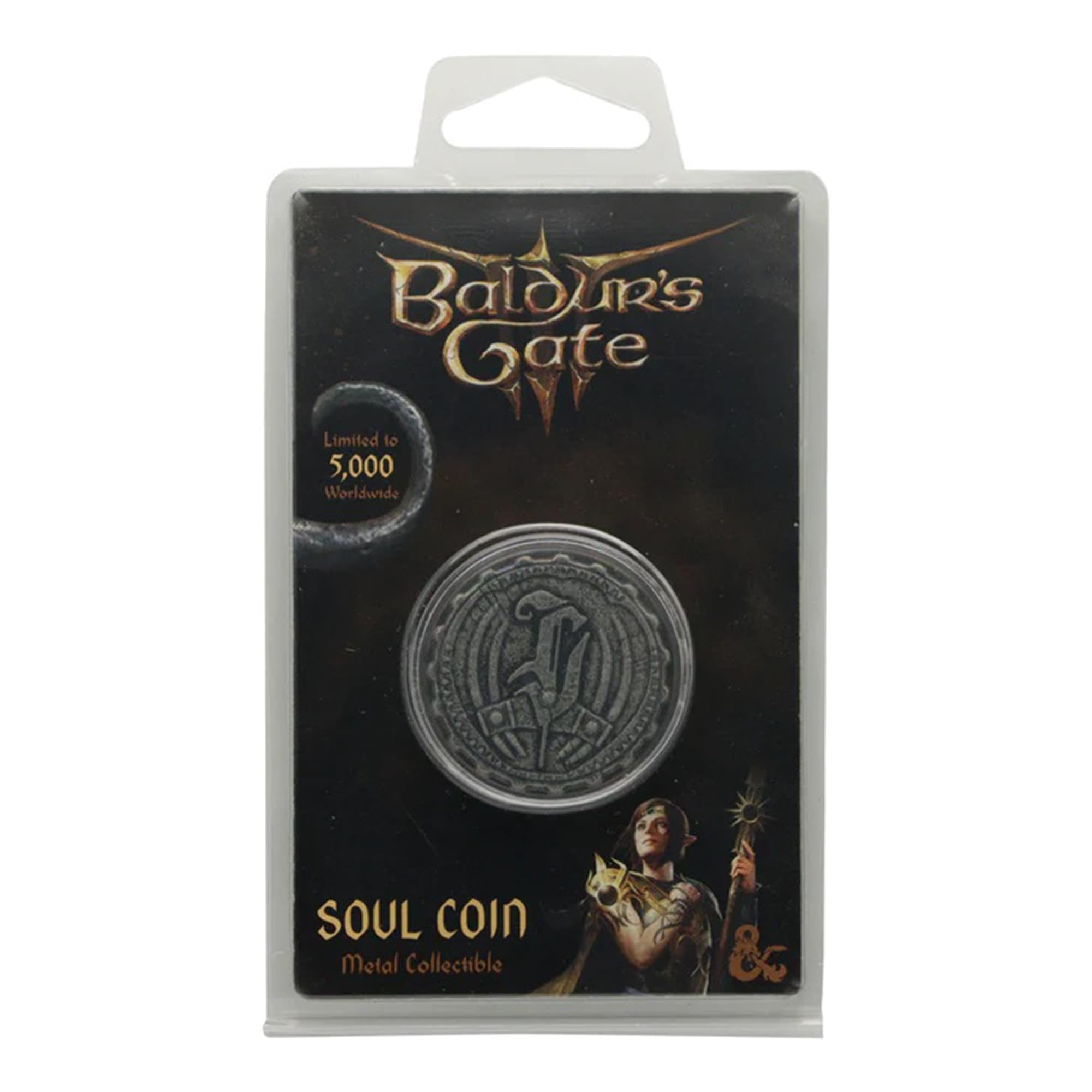 FaNaTtik Dungeons & Dragons Baldur's Gate 3 Moneda de alma coleccionable