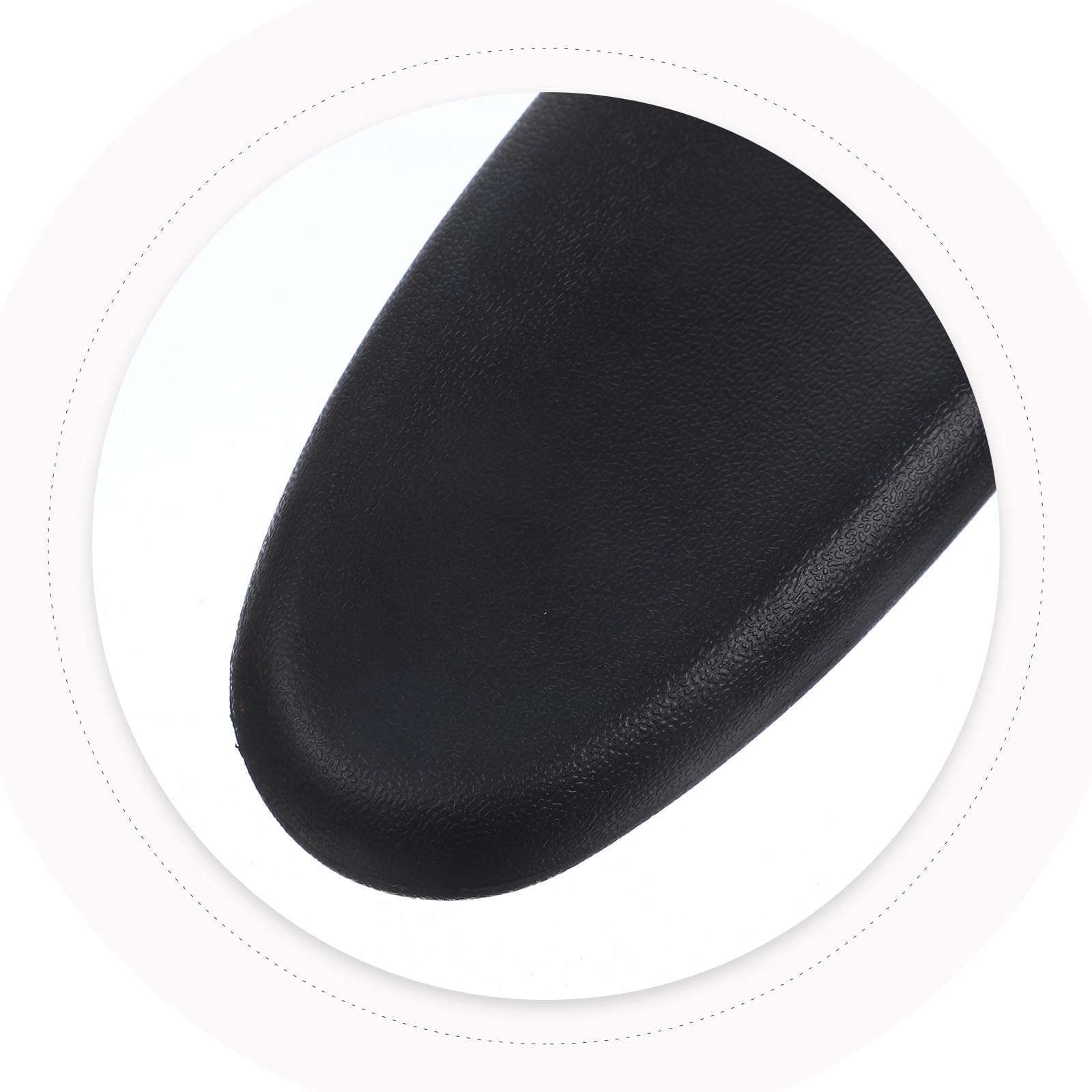 SECFOU Almohadillas Aleatorio Ajustables de Reposabrazos para Silla PU en Negro para Máximo Confort y Color de Oficina Adecuado para Clientes Niños en Ambiente de Trabajo