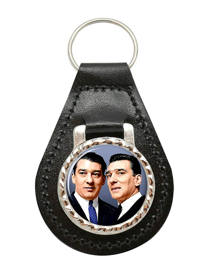 Giftshop UK Kray Twins Leather Key Fob