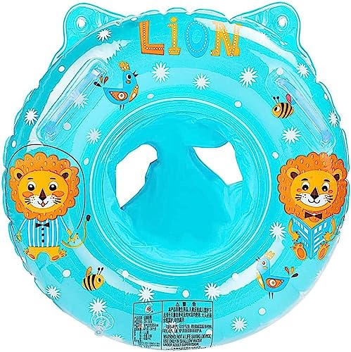 Flotador para bebé, anillo de natación para bebé, flotador para bebés de 6 meses a 48 meses (azul).