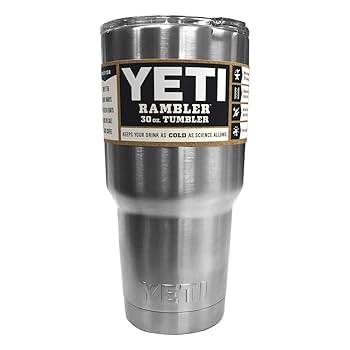 【新品】YETI ランブラー　タンブラー　30oz シルバー【ハンドル付き】 Amazon | [イエティ] YETI 正規品 タンブラー ランブラー