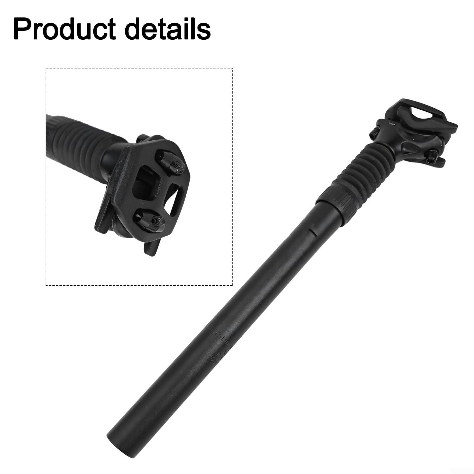 Tige de Selle Alliage Aluminium 350mm pour robuste Tige de Selle