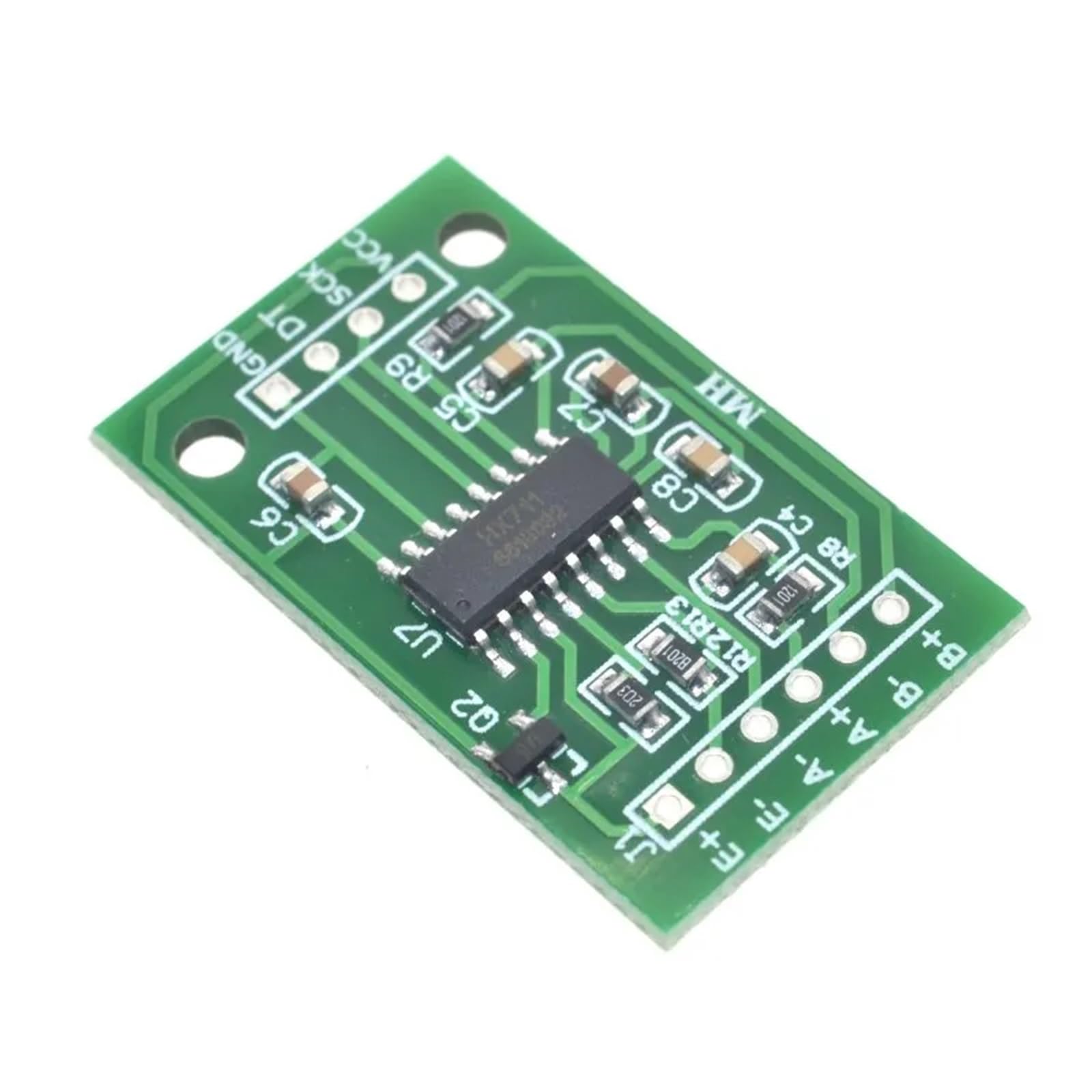 Dwukanałowy czujnik ciśnienia ważenia HX711 24-bitowy precyzyjny moduł A/D do wagi elektronicznej DIY