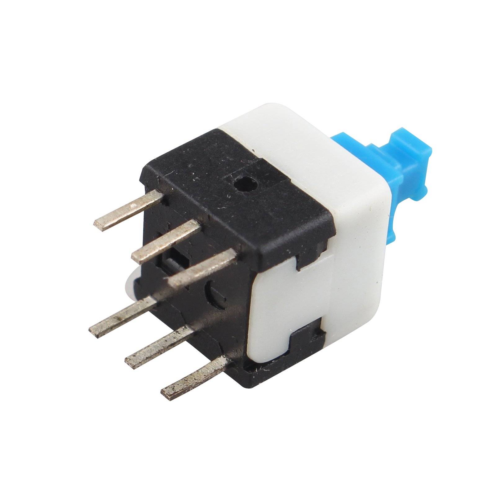 Kedu Hy69 6 Pins On-(on) Weiu00dfer Druckknopf Scha Produktbild-Vorschau 6