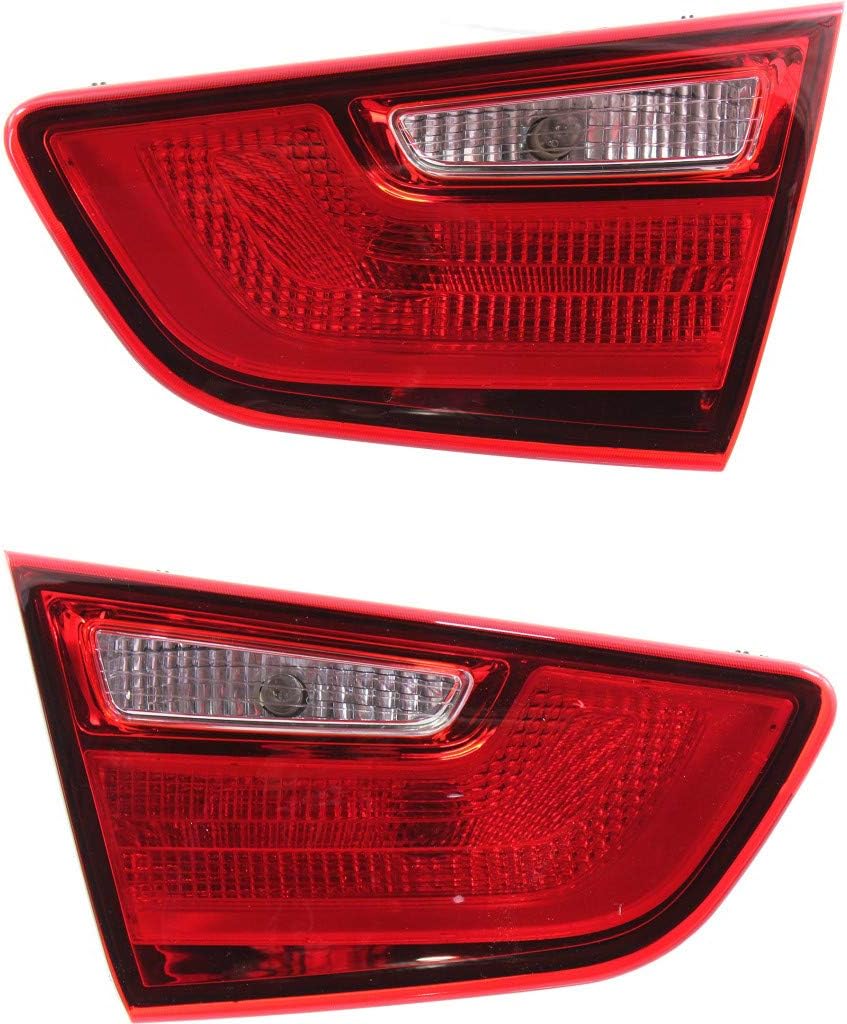 CarLights360 For Kia Optima 2014 2015 Inner Tail Light Assembly for Driver Side DOT Certified | KI2802104 | 92403 4C500
