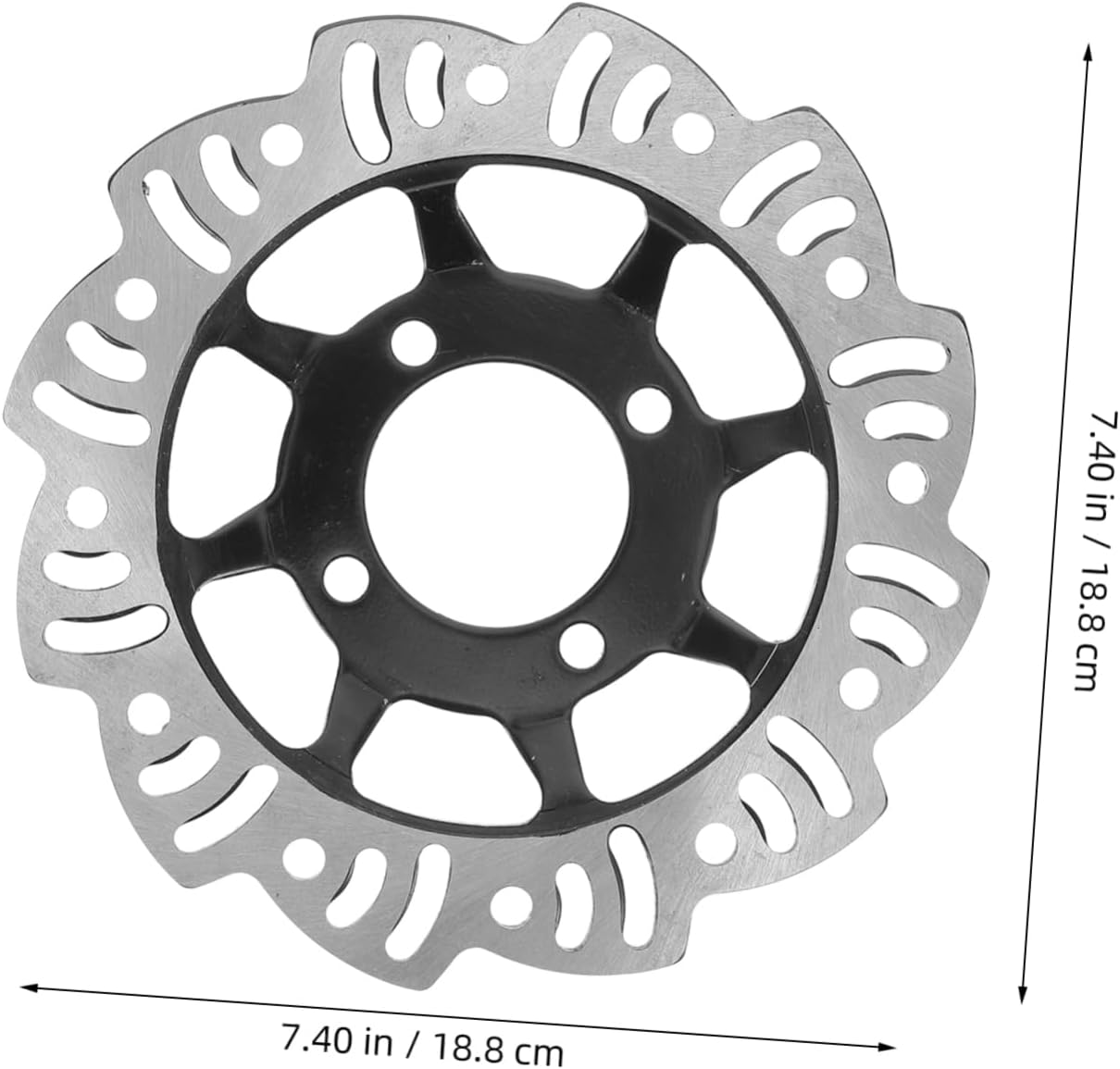 Scooter Brake Disc Pad Metal for Mini Bike Go Kart 110-125cc Safety Easy Installation