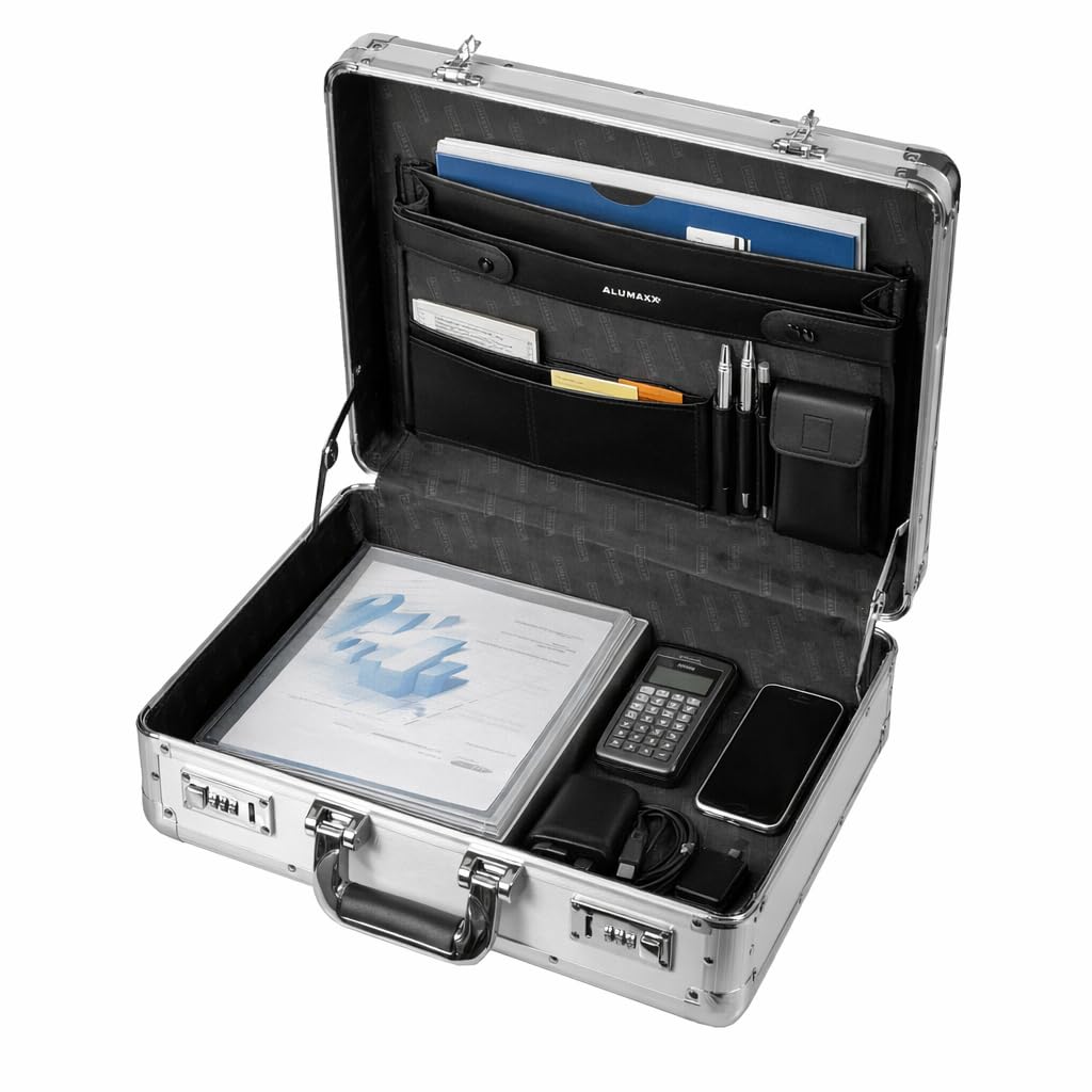 Attachékoffer MINOR Aluminium silber ALUMAXX 45112