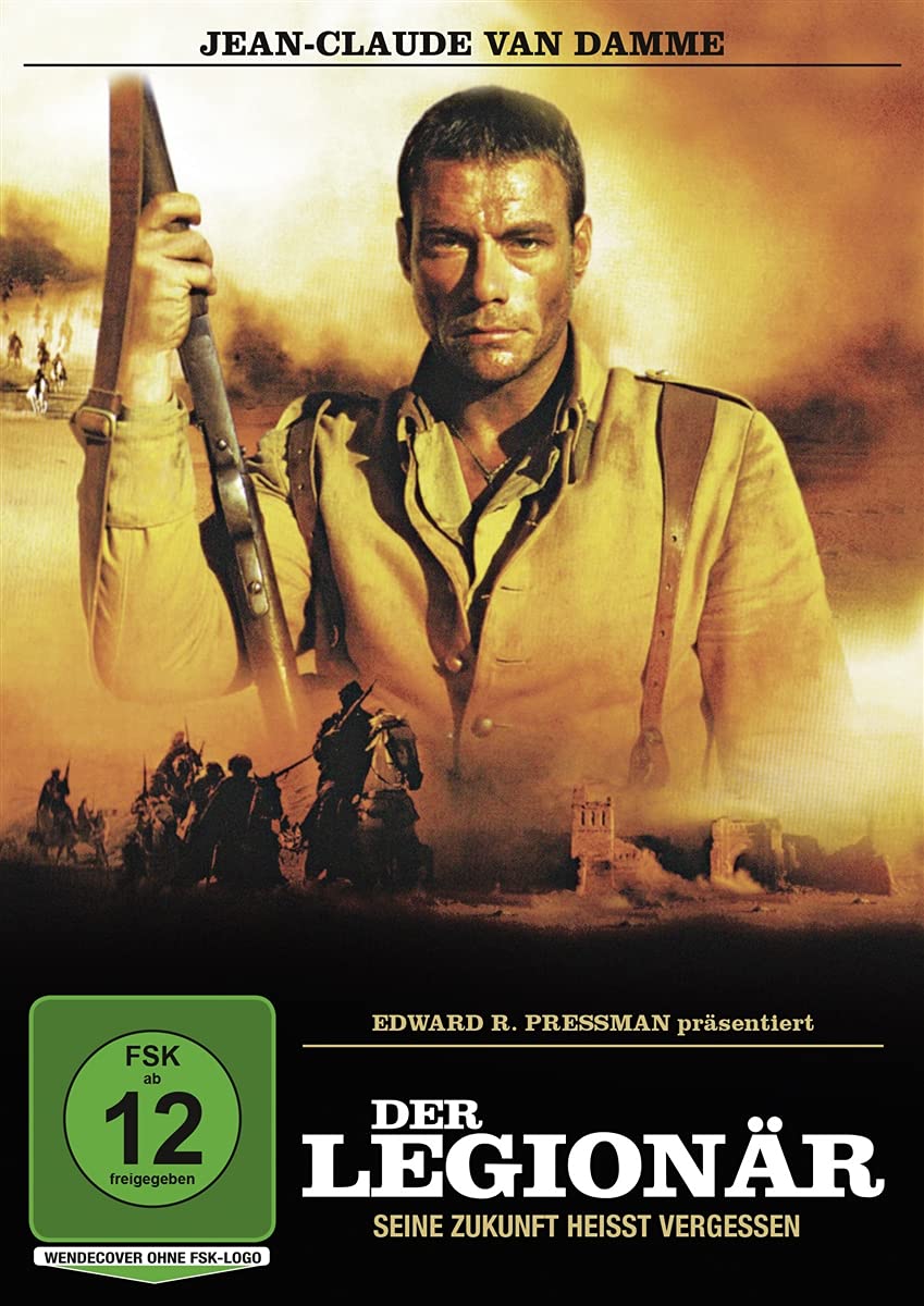 DVD Der Legionär película de acción militar en formato físico para coleccionistas