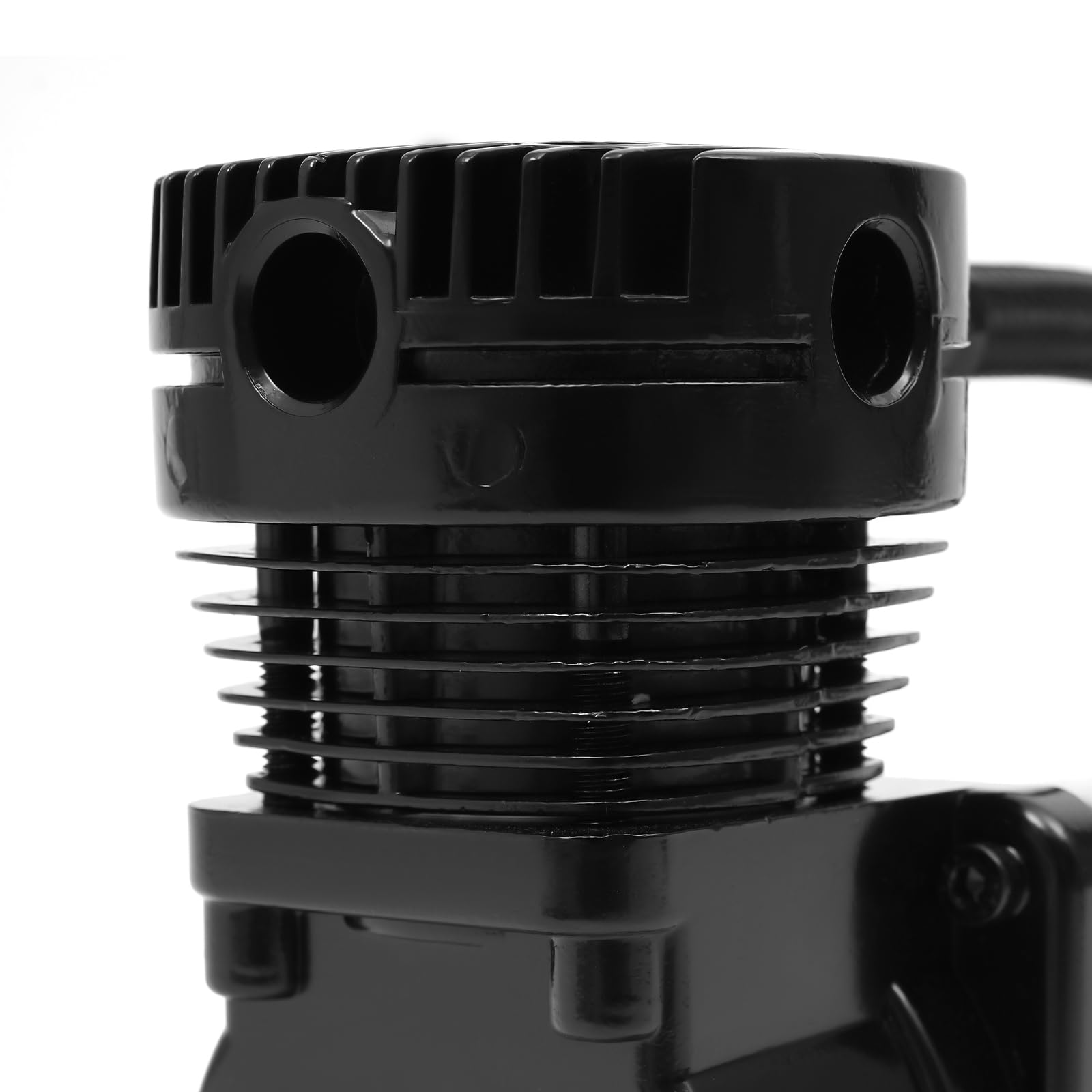 HANGKAI Sprężarka samochodowa 12 V 200 PSI sprężarka powietrza 1,75 CFM zawór zwrotny ochrona cieplna do pompowania opon samochodowych 1,8 m wąż powietrza z gwintem głowicy powietrznej: 1/4NPT pompa