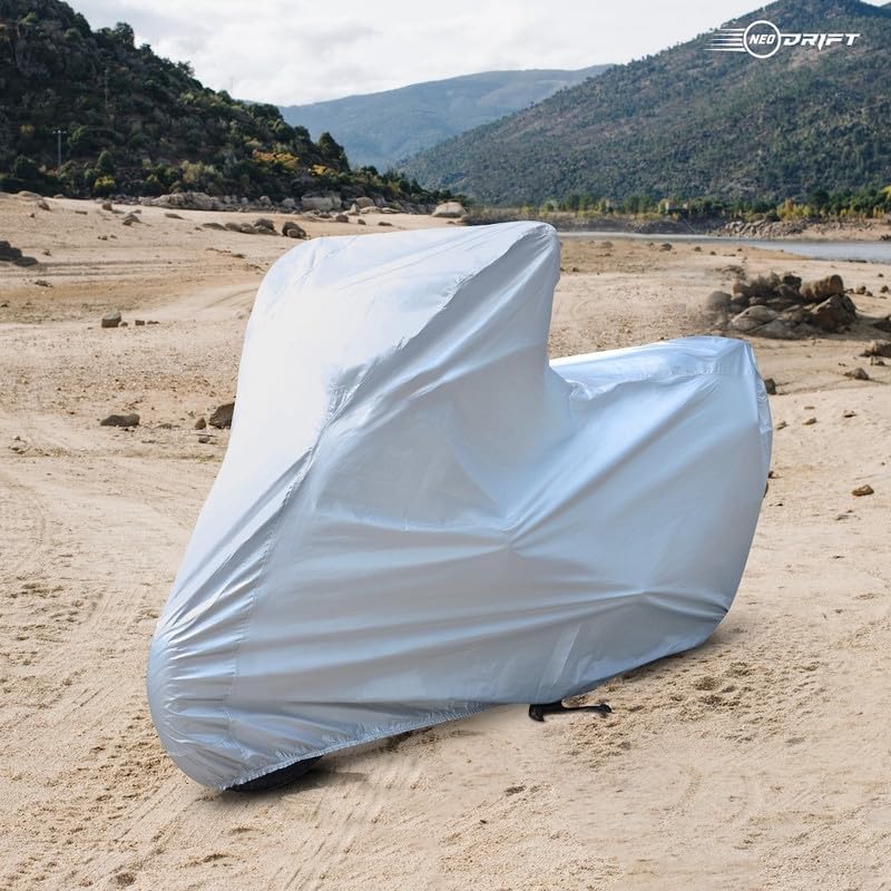 Image of Neodrift 'CrystalMax' Bike Cover for Triumph Street Triple 765 (All-Weather Motorcycle Protection, Water & UV Resistant, Dustproof, Windproof).