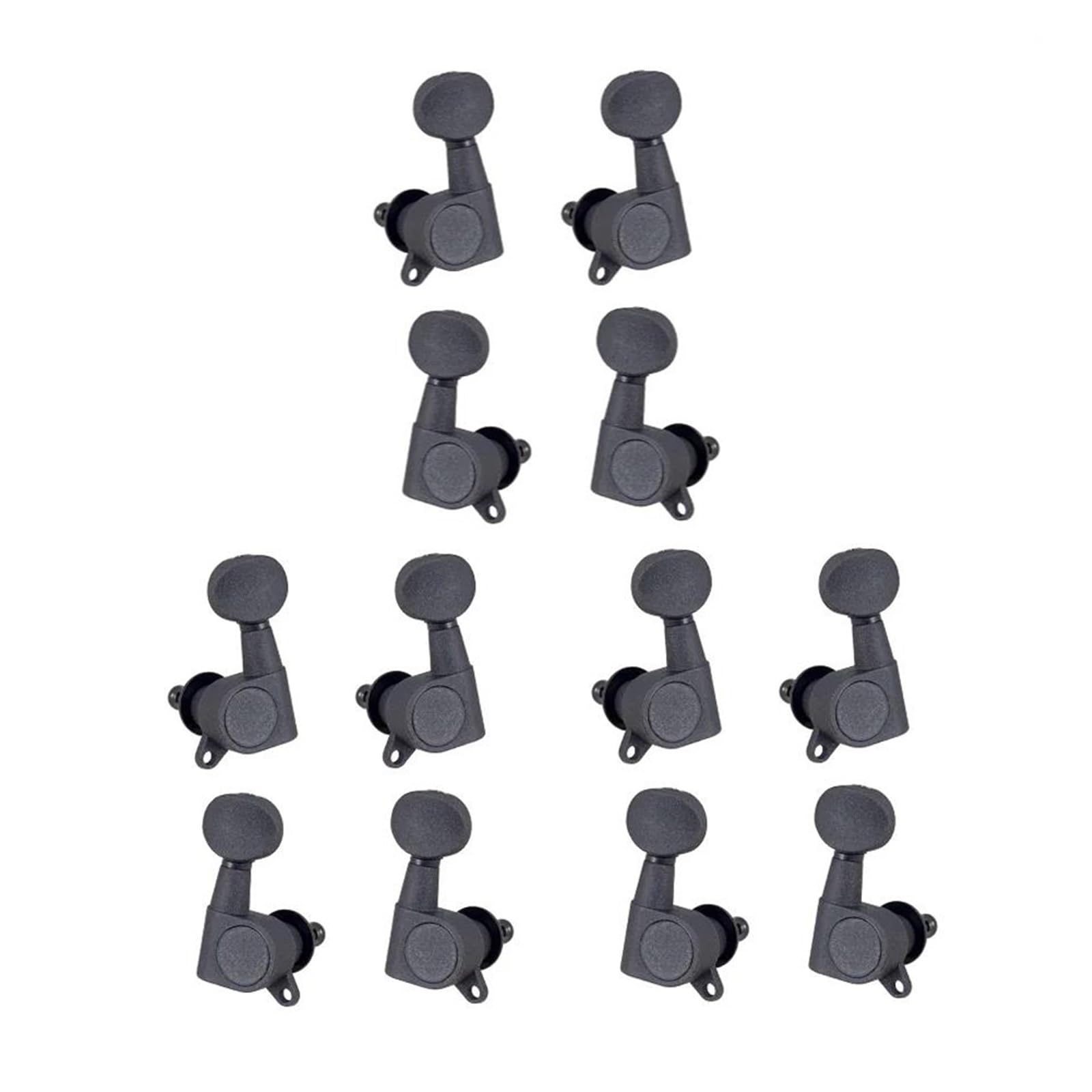 Durable Guitarra Clavijas De Afinación Clavijas De Cuerda Selladas Afinadores Bloqueo Afinación Ukelele Cabezales Máquina Guitarra Acústica Eléctrica Perillas(Type3)