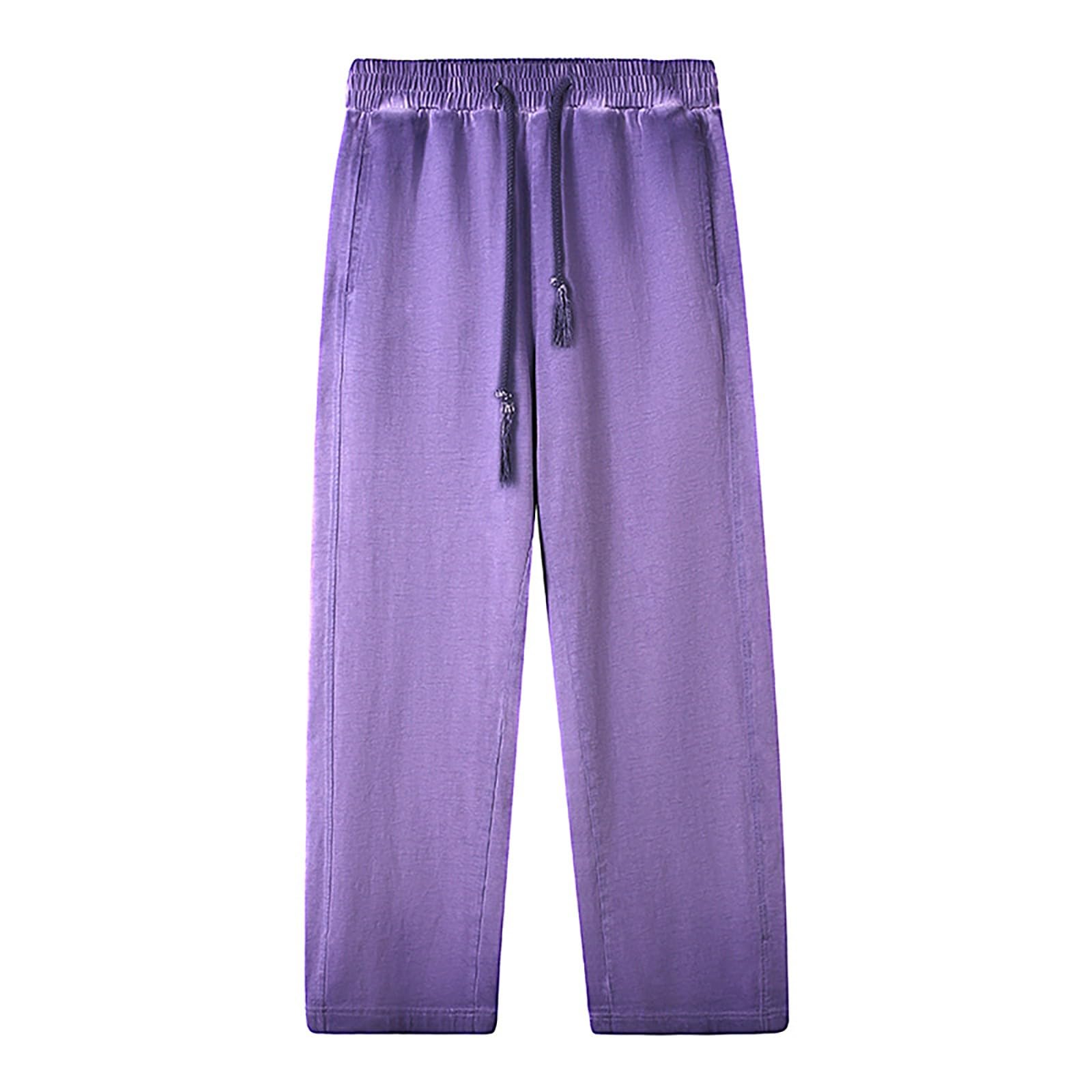 Trainingshose Herren Sporthose Lang Pants Entspannte Laufhose Baumwolle Relaxed Jogginghose Sweatpants Loose Fit Freizeithose Stretch Weich Hosen Mit Kordelzug