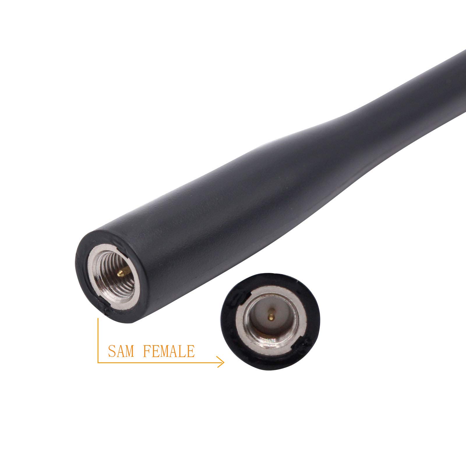 Antena helicoidal estándar STD-CAT460 compatible con Horizon HX270S HX280S HX290 HX300 HX370S HX400 HX460 HX500S HX751 HX850S HX851