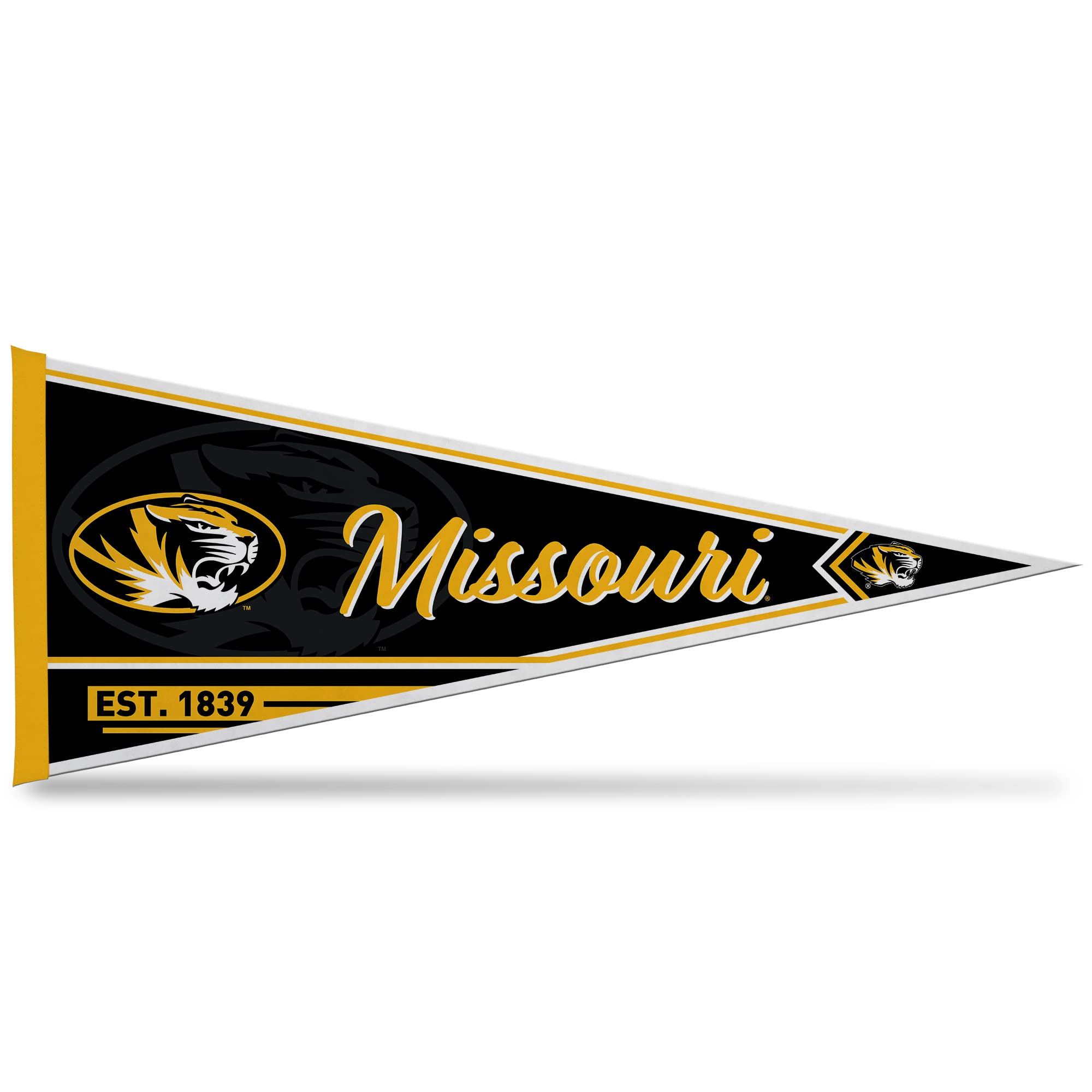 Rico IndustriesRico Industries NCAA Alabama Crimson Tide Classic 12" x 30" Soft Felt Pennant - EZ to Hang - Home Décor (Game Room, Man Cave, Bed Room)