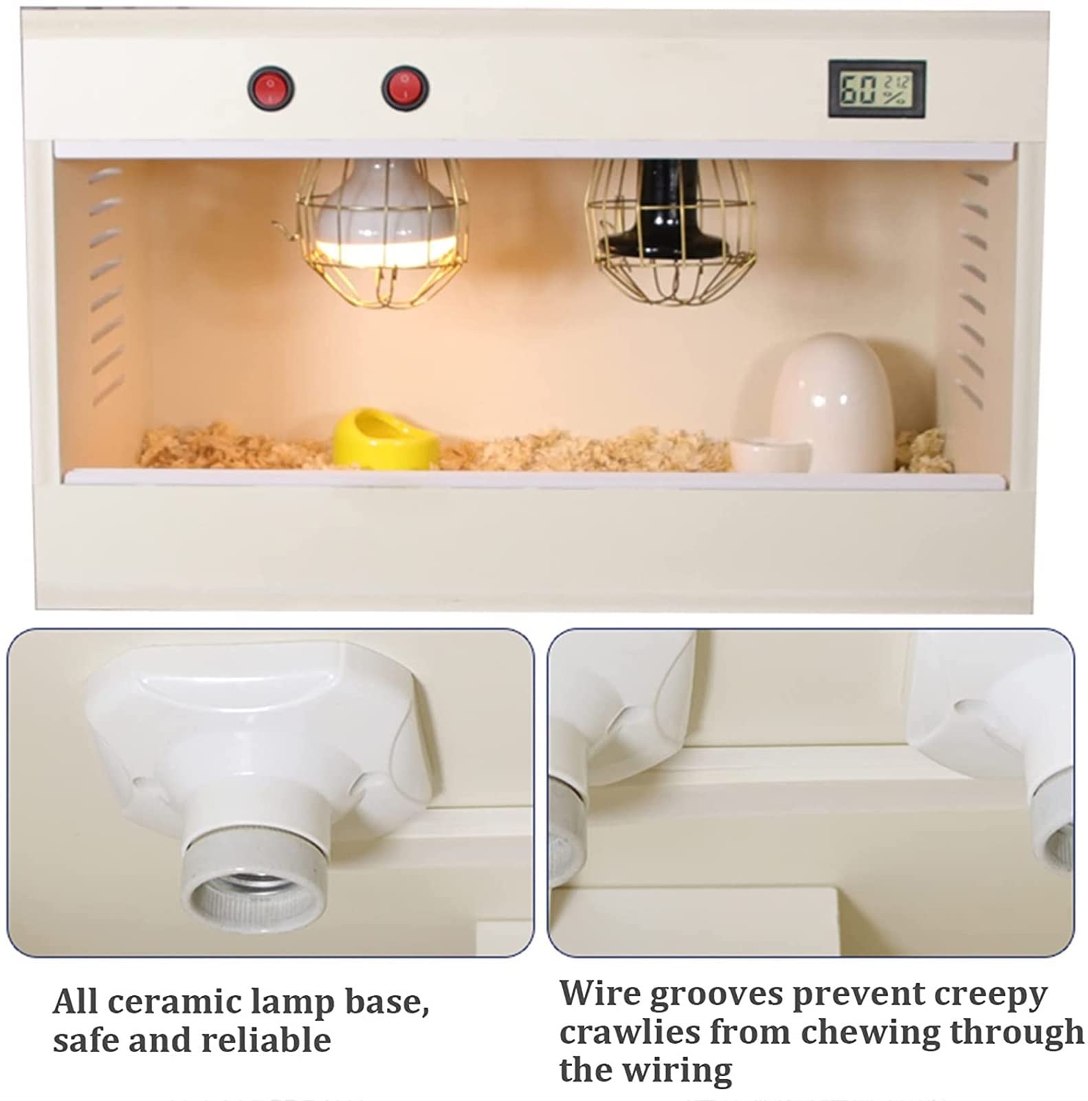 Incubateur Automatique Pour 7 œufs Avec Contrôle Numérique De La Température - Pour élevage De