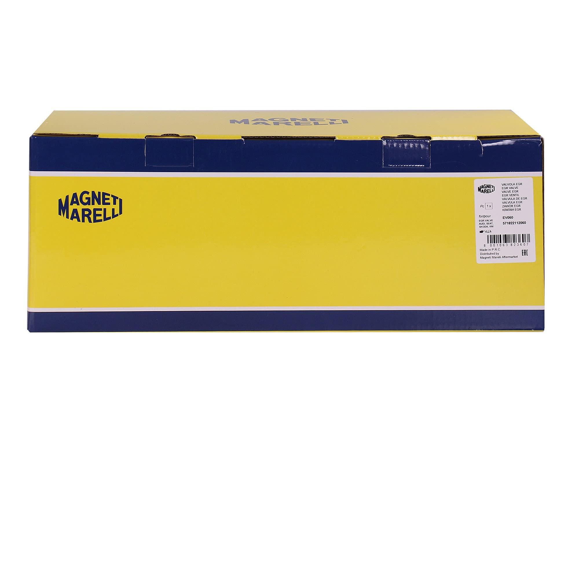 Magneti Marelli 571822112060 Valvola EGR Audi, Seat, Skoda, VW | Compatibile con: AUDI A3, A3 Cabriolet, A3 Sportback, Q3, TT, TT Roadster, SEAT ALHAMBRA, ALTEA, ALTEA XL, LEON