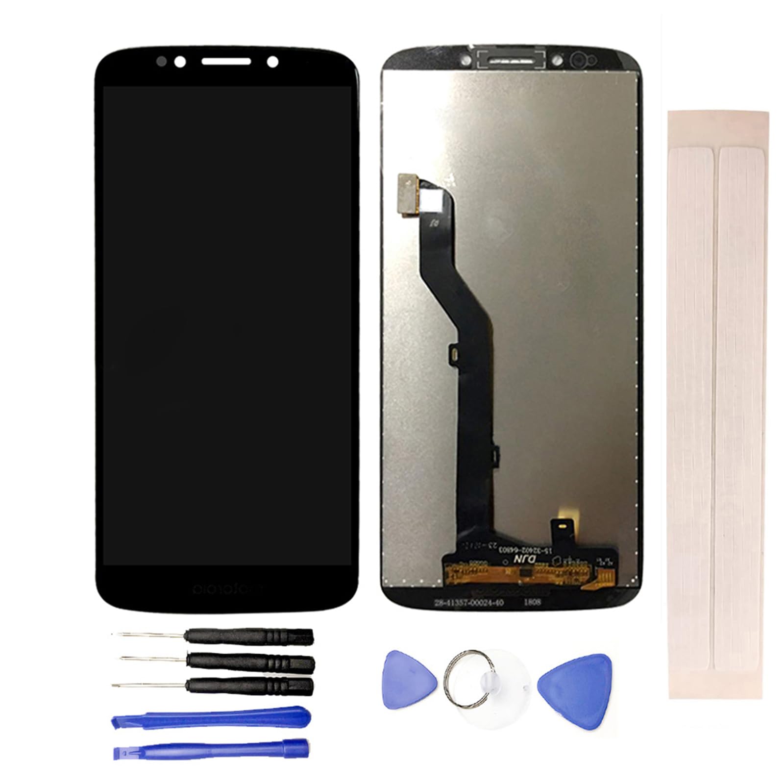 JayTong LCD Display & Replacement Touch Screen Digitizer Assembly with Free Tools for Mo-to G6 Play 5.7