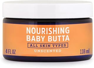 FATCO Baby Butta with Organic Tallow Balm to use as a Safe Pregnancy Moisturizer and Baby Skin Moisturizer - Unscented (4 oz)