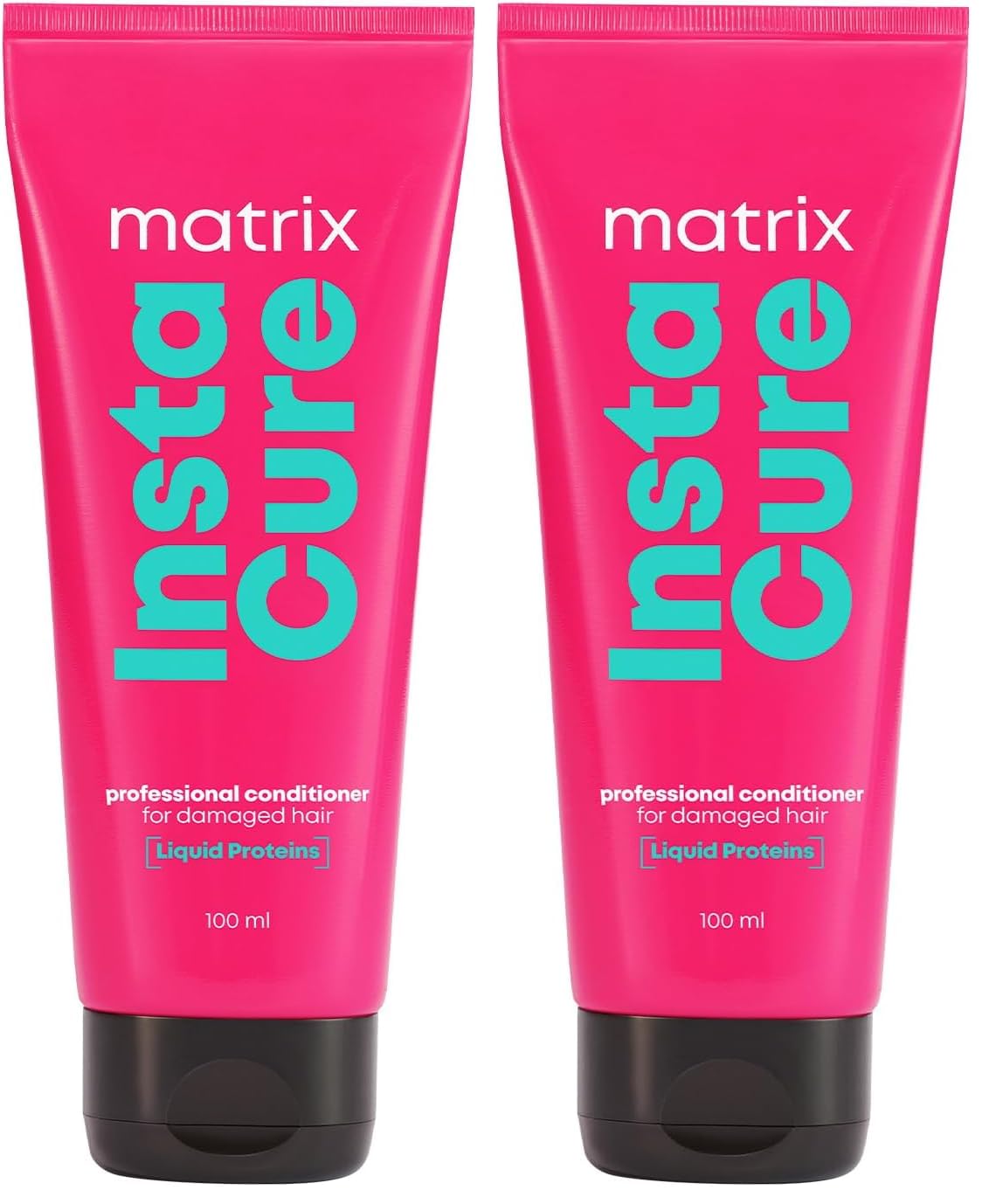 Matrix InstaCure Professional Liquid Protein Conditioner, for Damaged Hair | Reduced Split Ends, Breakage, Knotting | For All Hair Types | Paraben Free, 100ml (Pack of 2)-image-22