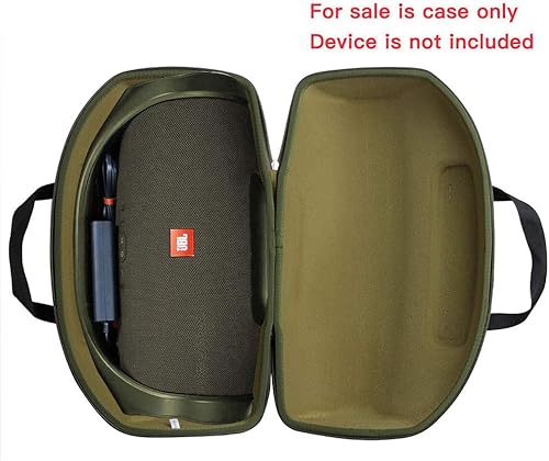 Miniatura 2 de Hermitshell - Estuche rígido de viaje para JBL Boombox, altavoz Bluetooth portátil impermeable (verde)