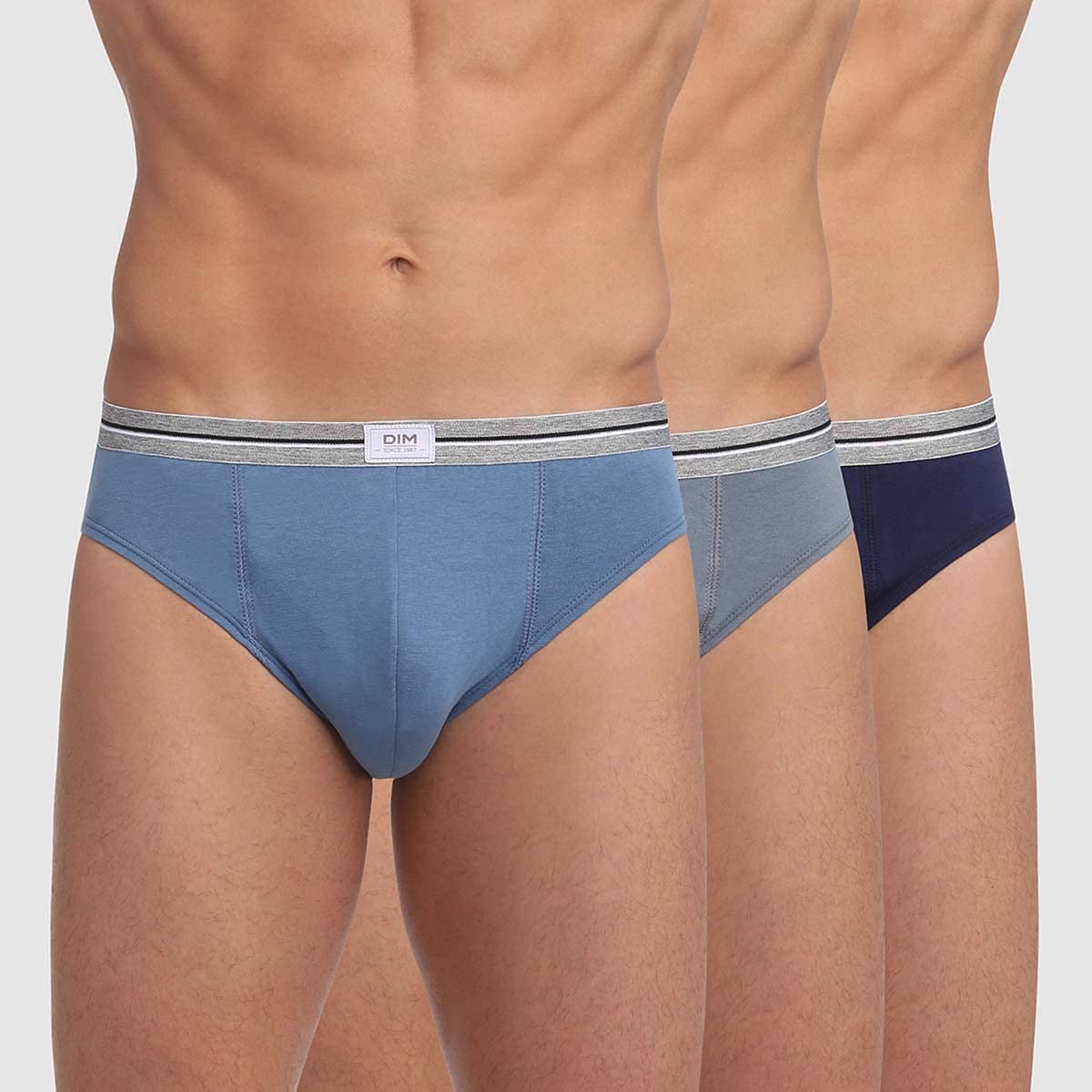 Dim Slip Homme Ultra-Resist Coton Stretch x3