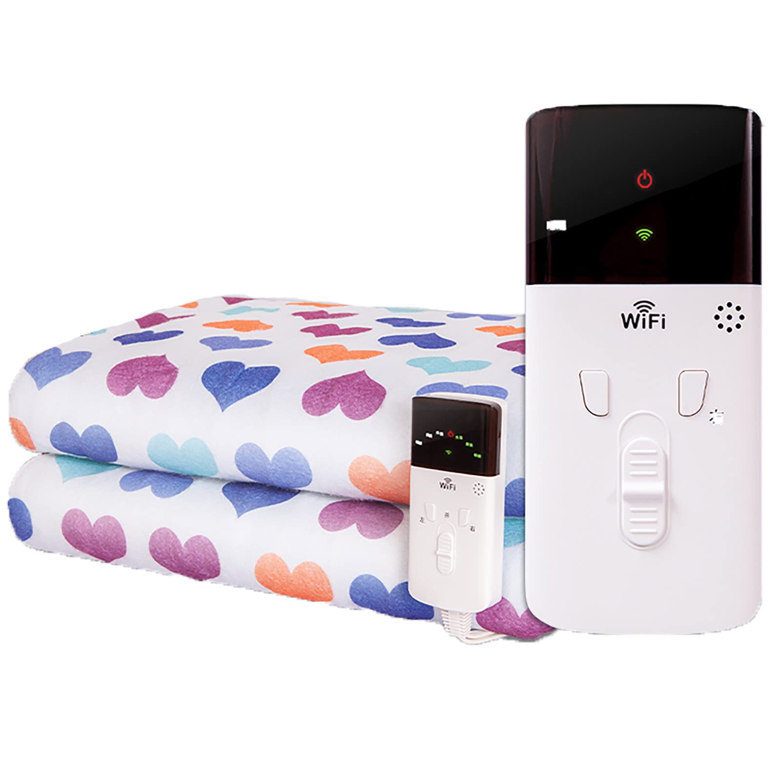 Coperta Elettrica Doppio Doppio Controllo Sicurezza Casa Controllo Temperatura Acaro Materasso Elettrico Singolo Lancio Riscaldato Coperta, Spegnimento Automatico Spegnimento Automatico