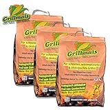 Grillmais 3X 3 Kg Maiskohle 100% Natur 100% nachhaltig Bio Grillen bis 800C°