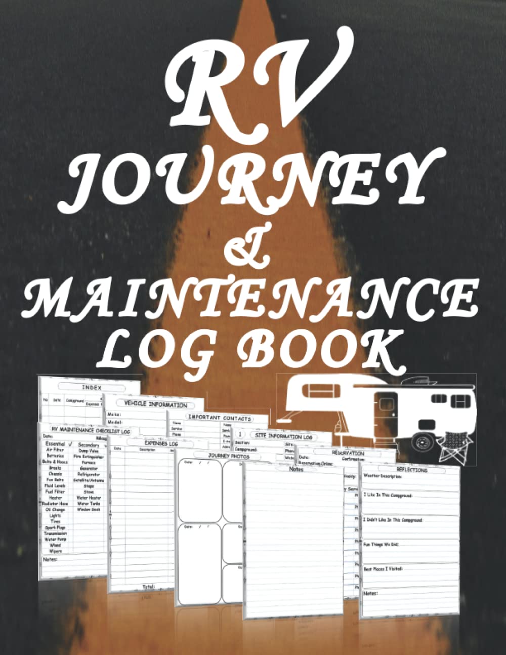 Buy RV Journey and Maintenance Log Book Recreational Vehicle Services