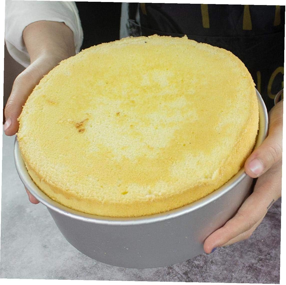 Loclic Com Moules A Patisserie Patisserie Laancoo Moule A Gateau Gateau Rond Tin Gateau Moule En Aluminium Anodisee De Cuisson Outil De Mariage Accueil Cuisine Birthday Party 8inch Dargent Pour Les Outils Interieurs