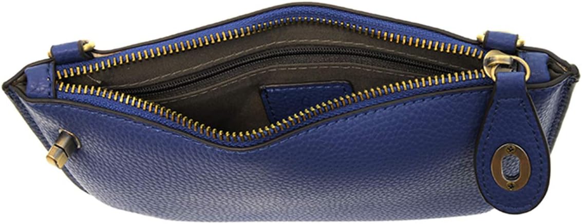 Joy Susan Women's Fashion Purse Mini Crossbody Wristlet Clutch Handbag - Cobalt