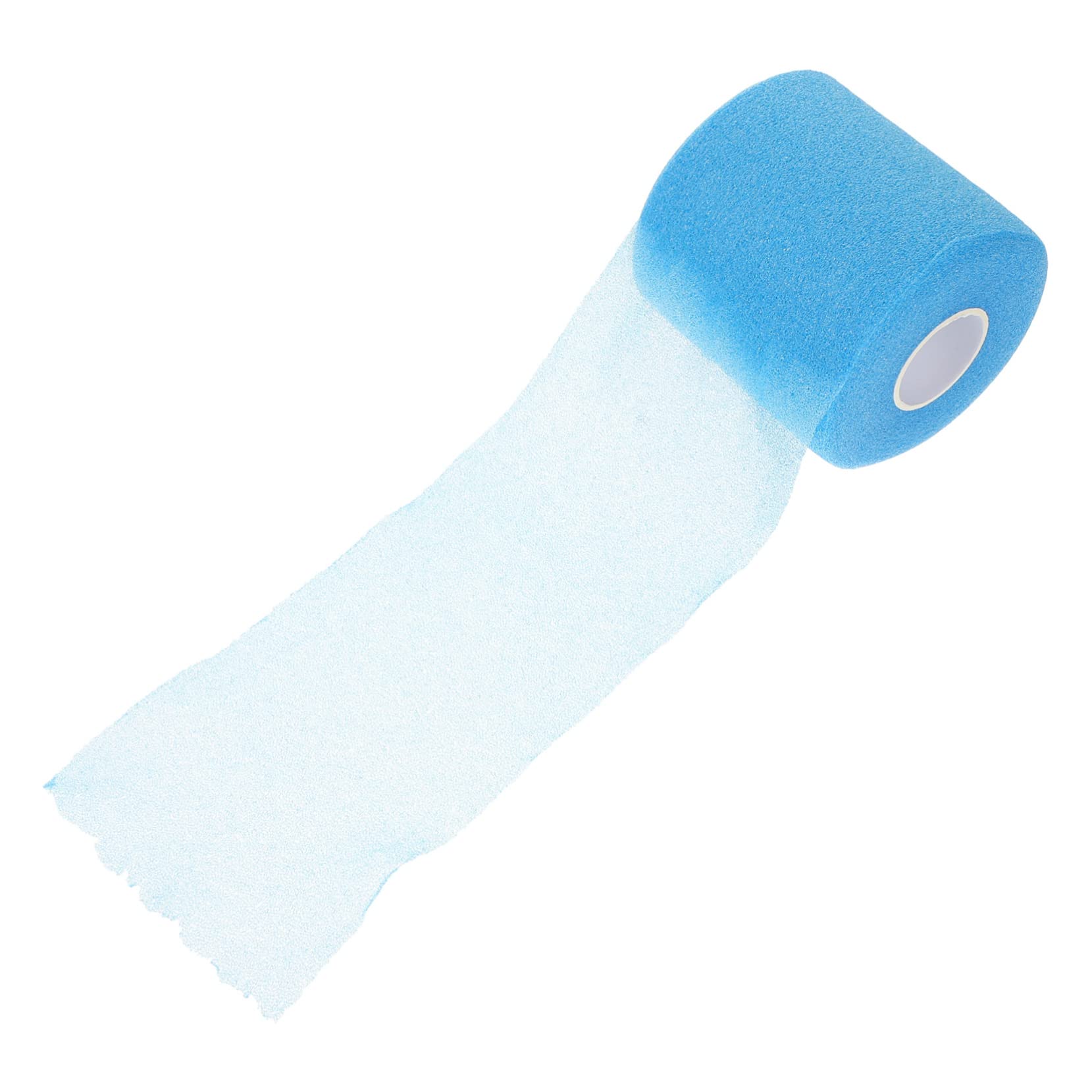 Healeved 1 Roll Sports Skin Membrane Athletic Tape Black Athletic Bandage Tape Sports Tape Outdoor Tape Training Athlete Tape Sports Outdoor Athlete Tape Sky-Blue Sponge