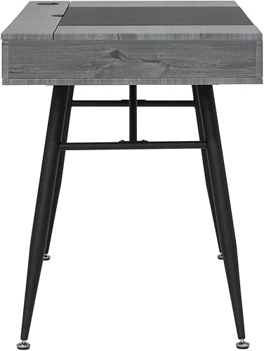 Miniatura 49 de Calico Designs Le Woodford - Escritorio moderno, secretario, para escritura, de 45 pulgadas de ancho, con gabinete bajo de almacenamiento cónico,