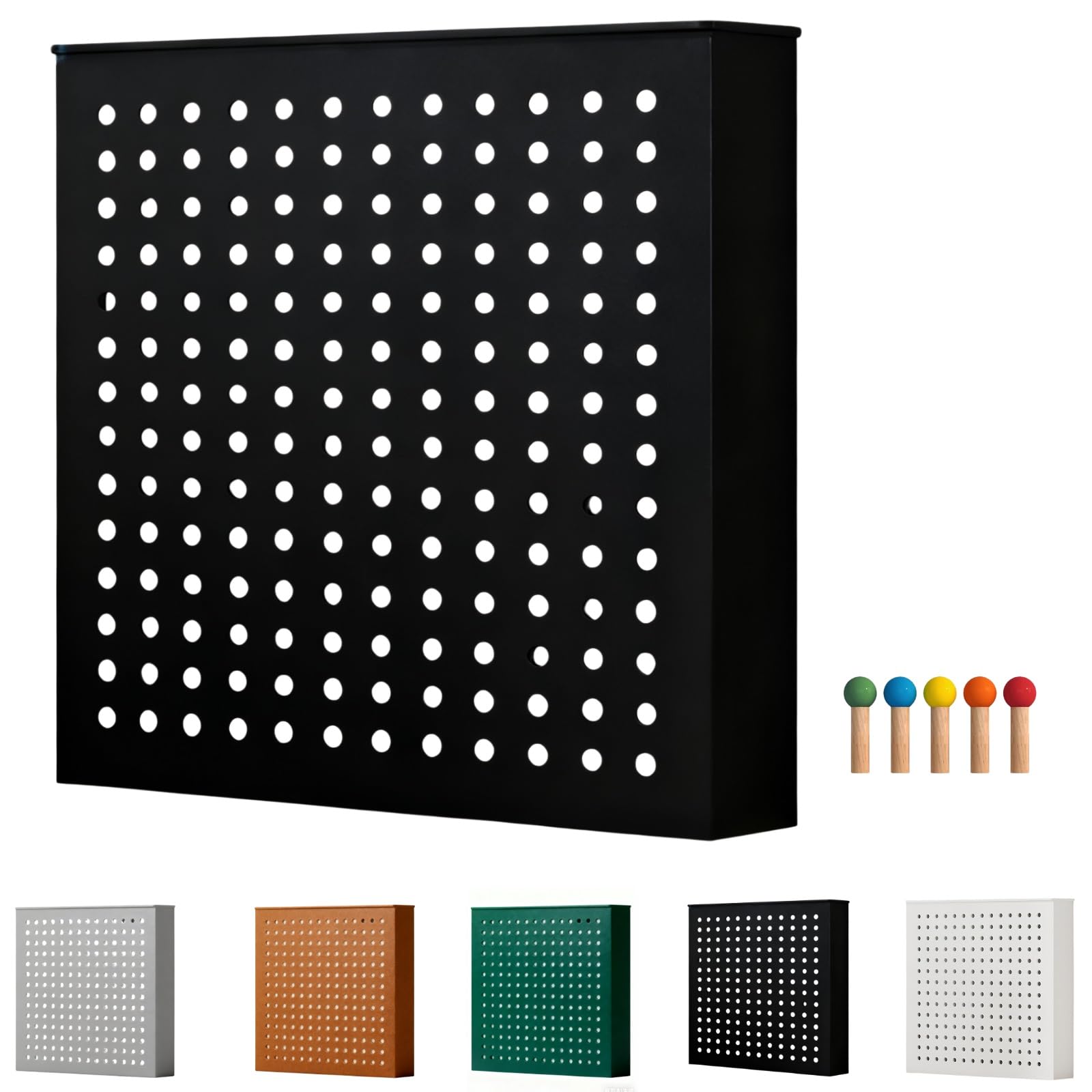 Copri Radiatore Moderno E Copritermosifone | Armadio Riscaldante E Copricalorifero A Griglia | Copri Mensola Decorativo In Legno for Casa, Soggiorno, Bagno(Nero,70Lx70Hx20W cm)