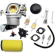 Z335E Carburetor Compatible with John Deere Z335E Zero Turn Mower | Carb Tune up Kit with Air Filter and Fuel Pump