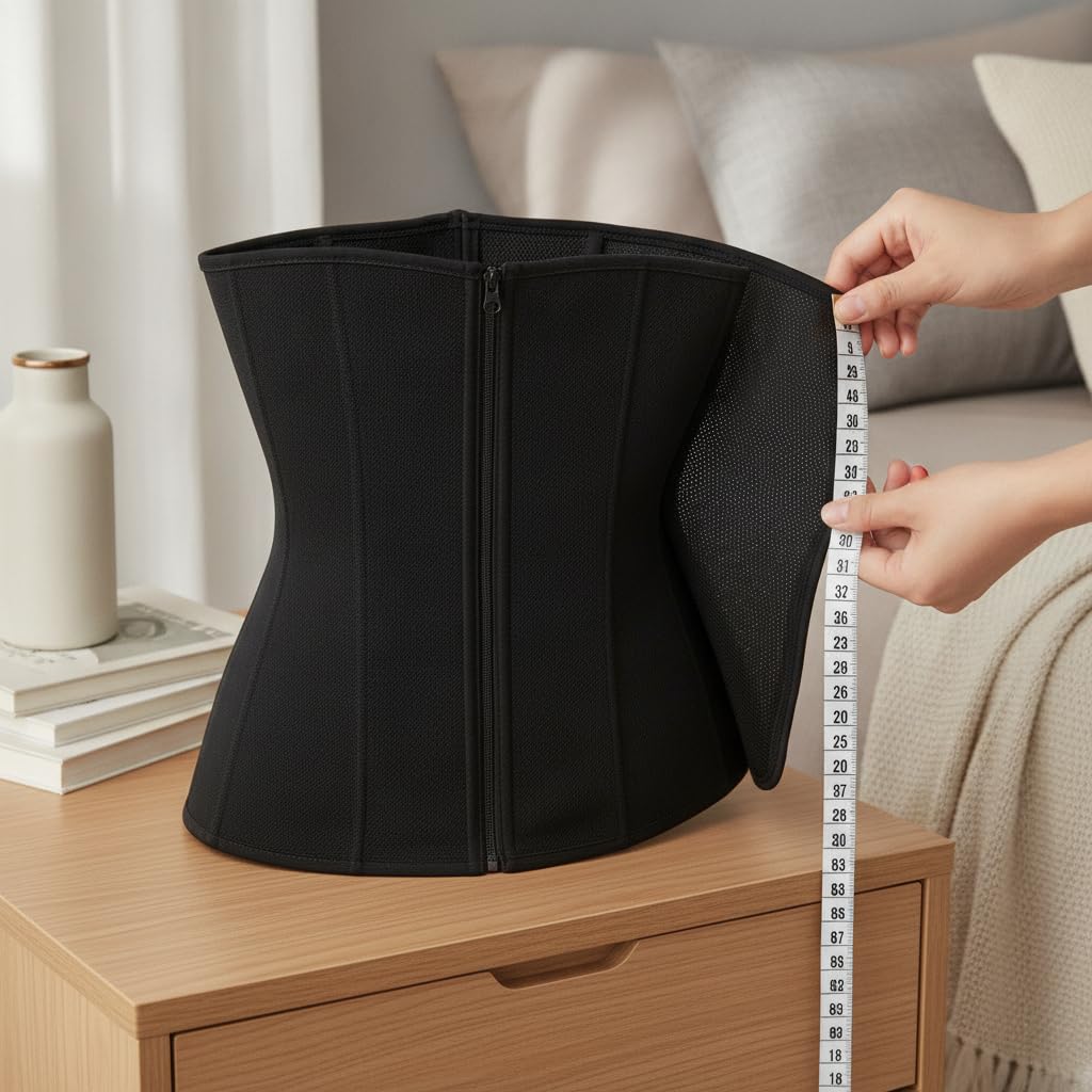 Guaina Donna Stretta in Maglia Alta Elasticità per Sostenere La Postura E Snellire i Fianchi con Design Sottile Atta per Allenamento E Uso Quotidiano, Nero, Nero, M suggerito 40-50 kg