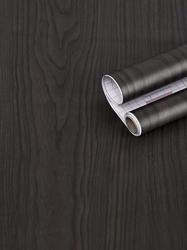 Art3d - Papel de contacto adhesivo - Papel pintado decorativo autoadhesivo de grano de madera para el los estantes de la encimera de los muebles