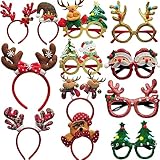 Un cadeau parfait pour amis et famille – idéal tanto pour les fêtes, cérémonies, anniversaires, jours d'anniversaire que pour un usage quotidien. Tous les produits sont sûrs et non toxiques. Les lunettes de Noël en plastique et paillettes sont sans odeur, légères et confortables pour porter toute la journée. Un petit cadeau surprise attentionné, qui rend les retrouvailles familiales et les conversations entre amis plus animées.