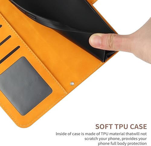 Miniatura 5 de XYX Wallet Case Compatible with Xiaomi 12S Ultra, Emboss Half Flower Floral PU Leather Flip Protective Case with Adjustable Shoulder Strap for