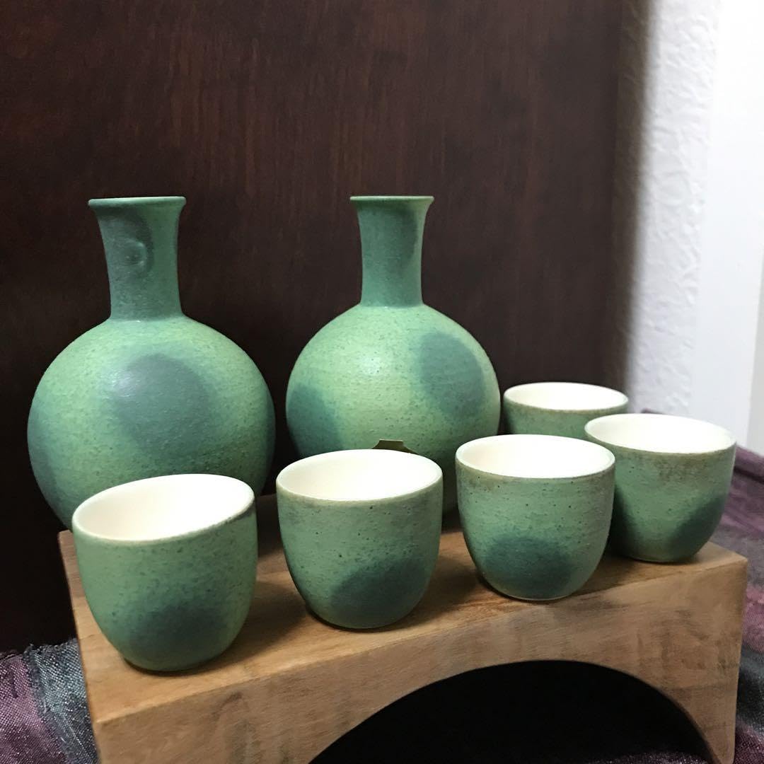 Amazon.co.jp: 清水焼 徳利 お猪口 セット 酒器揃 : ホーム＆キッチン
