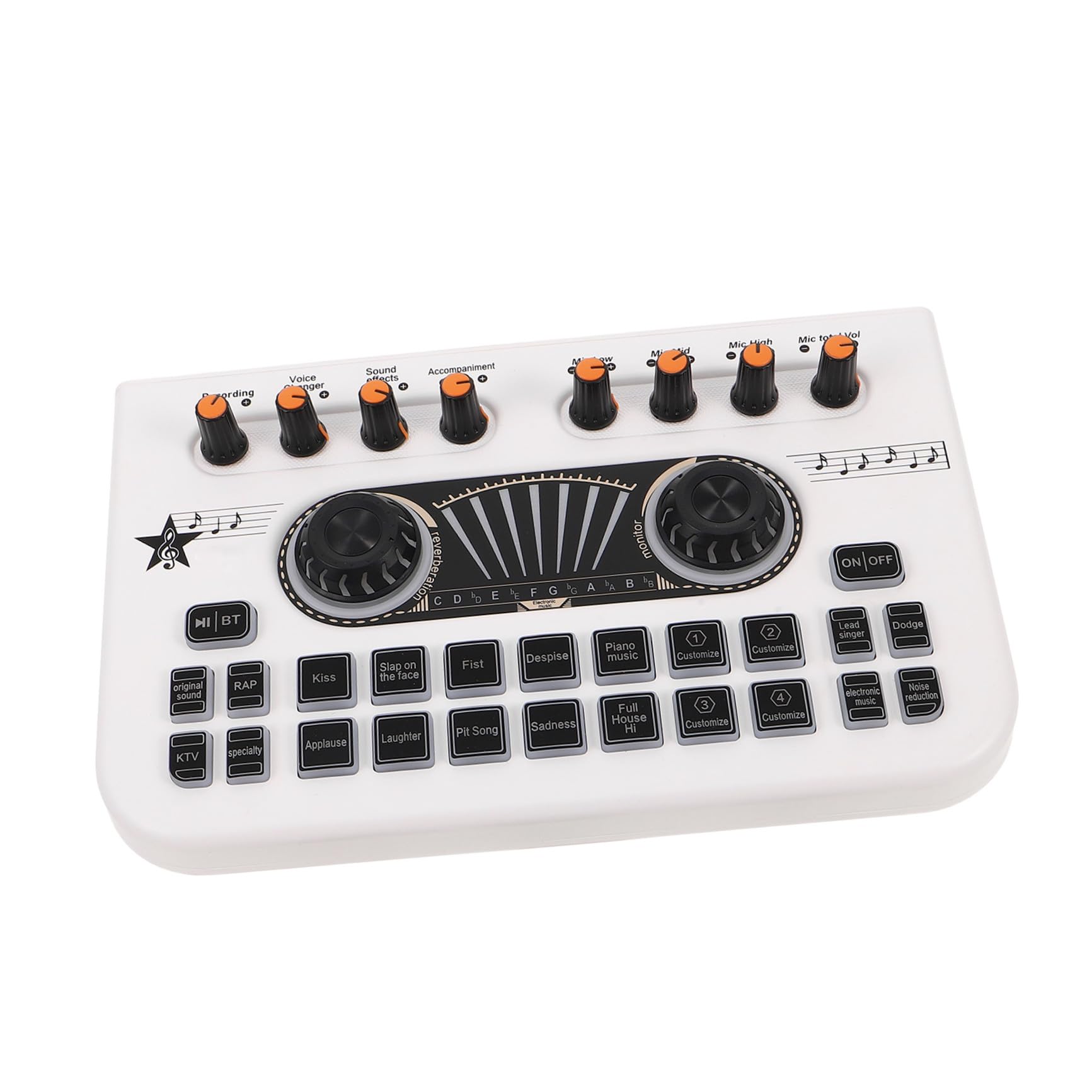 TOYANDONA Mezclador De Sonido De Karaoke Mezclador De Audio Profesional Para Dj Consola De Mezclas Equipo De Transmisión De Juegos Transmisión