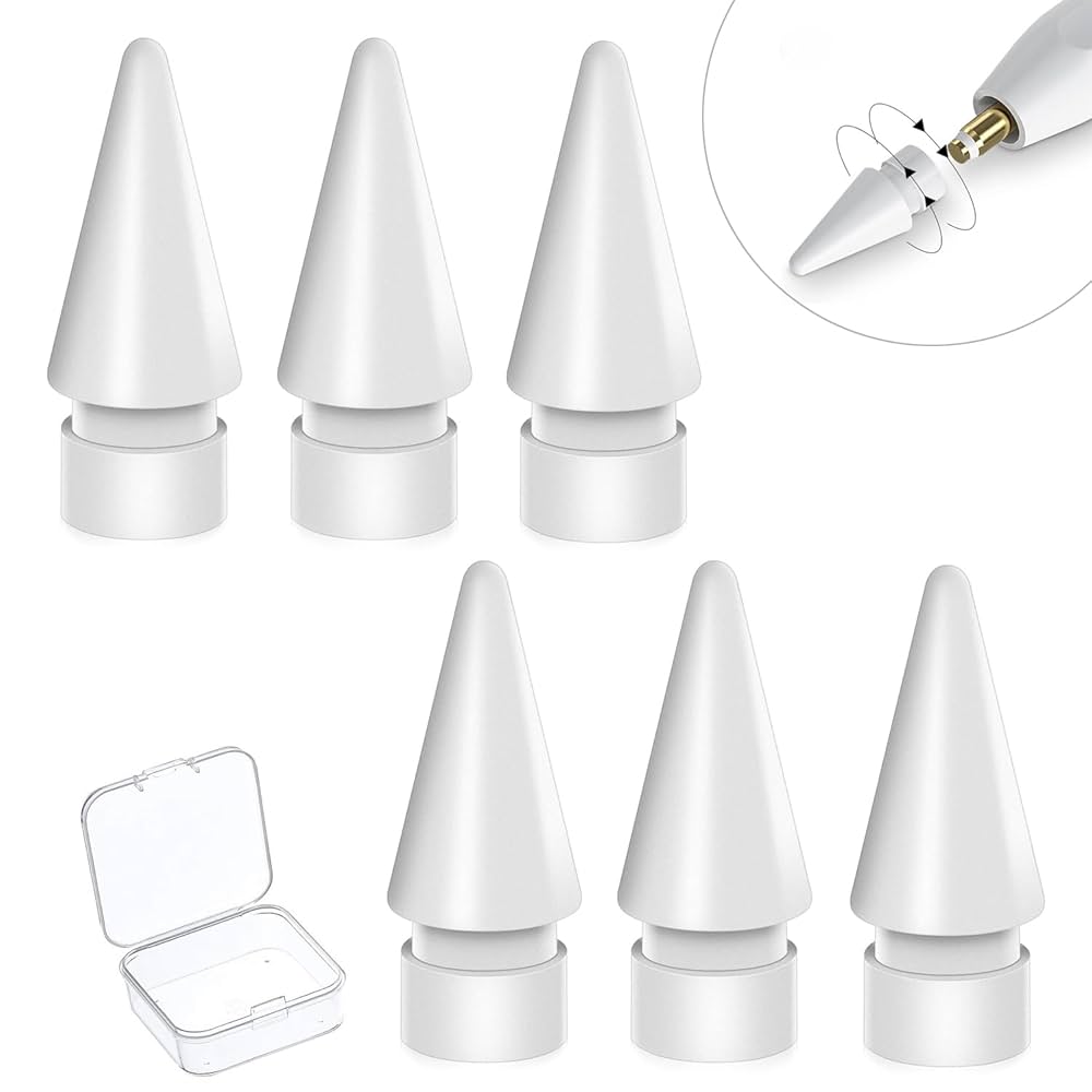 Apple Pencil 第2世代 & Apple Pencil Tips Amazon.com: YINVA 3 Pack Pencil Tips for Apple Pencil Tip, 3