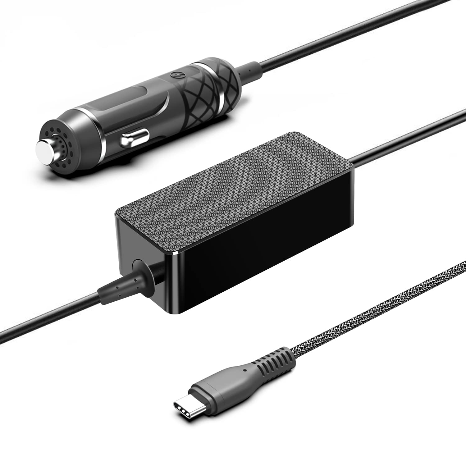 KFD 118W USB-C KFZ Ladegerät Auto Ladekabel DC 12V-24V Netzteil für MacBook Air Pro, Dell XPS, HP Spectre Chromebook 2023 2022 2021 Lenovo Car Charger PD3,0 100W 96W Laptop Adapter Zigarettenanzünder