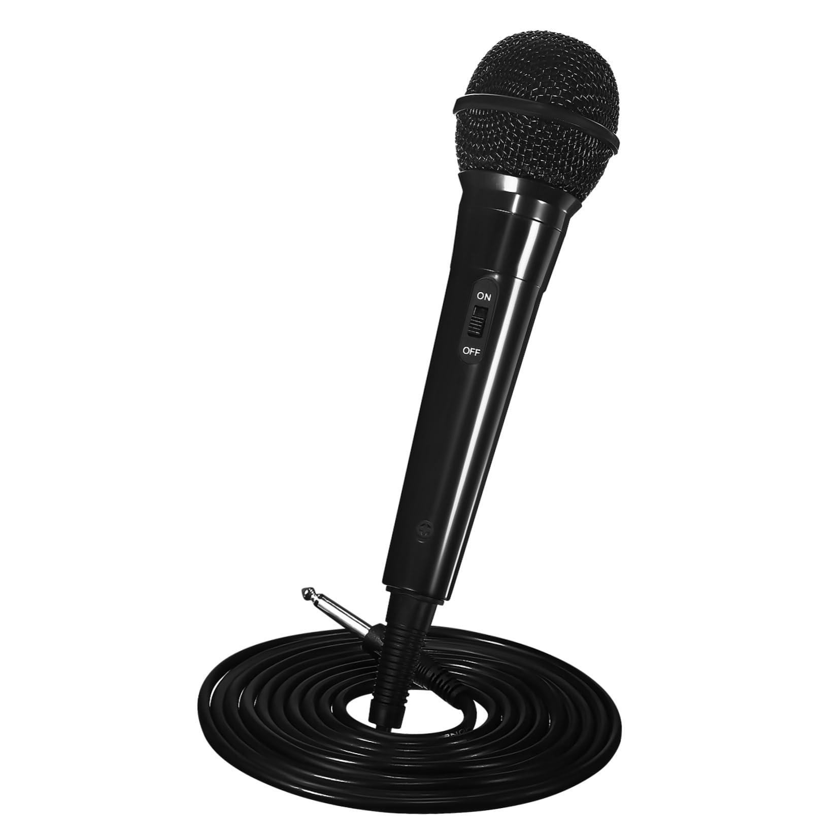 OFFSCH High Fidelity Dynamic Microphone Wired Singing Mic for Karaoke Computer Streaming Cable
