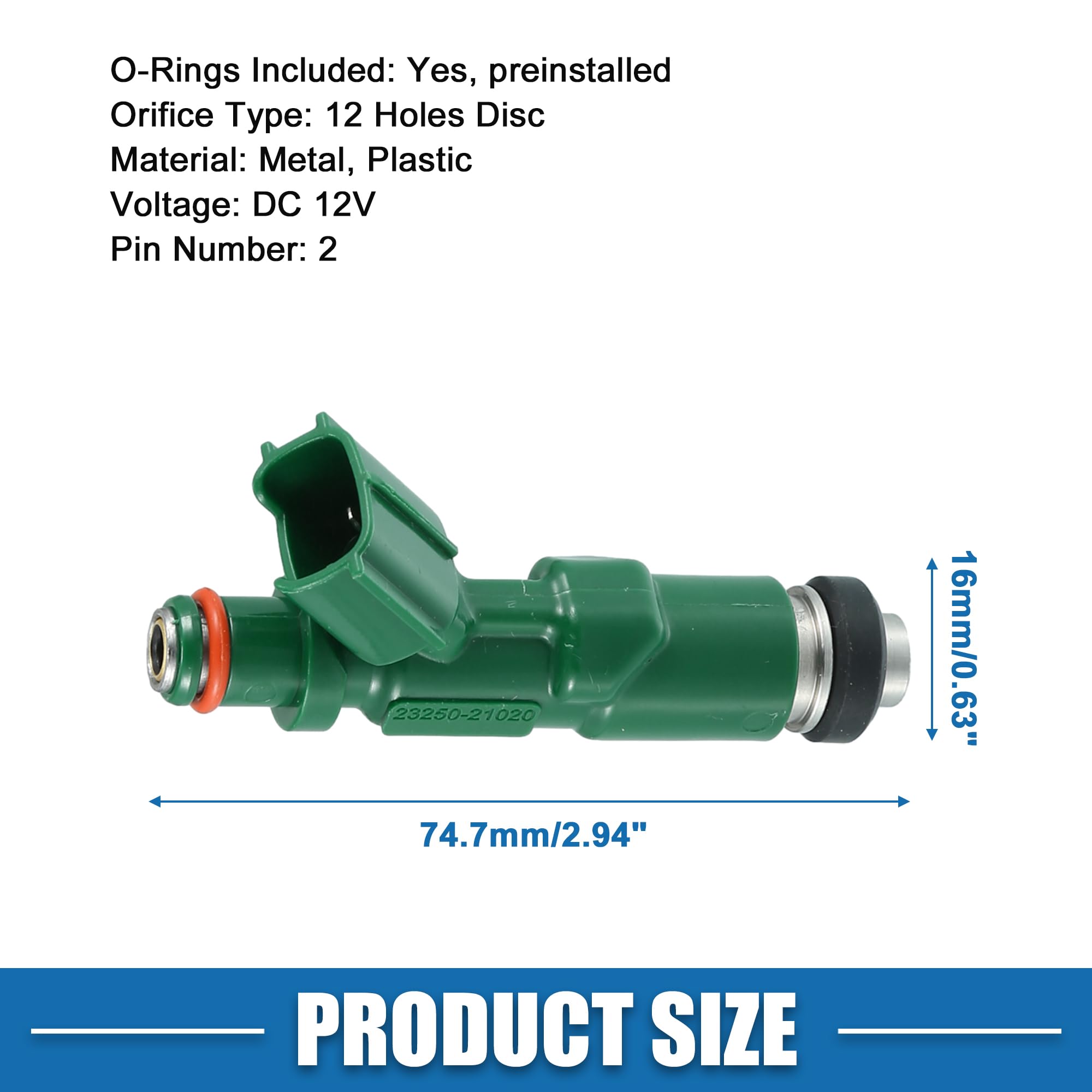 Pompa Di Iniezione Del Carburante Yanmar L90 L100 186F 186FA, 714970