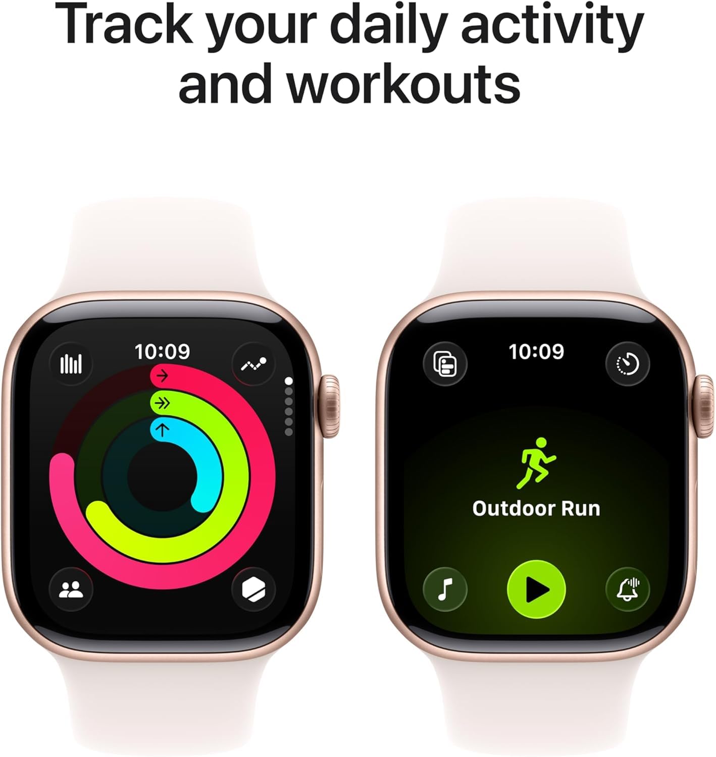 Amazon.com: Apple Watch Series 6 (GPS, 44mm) - Gold Aluminum Case