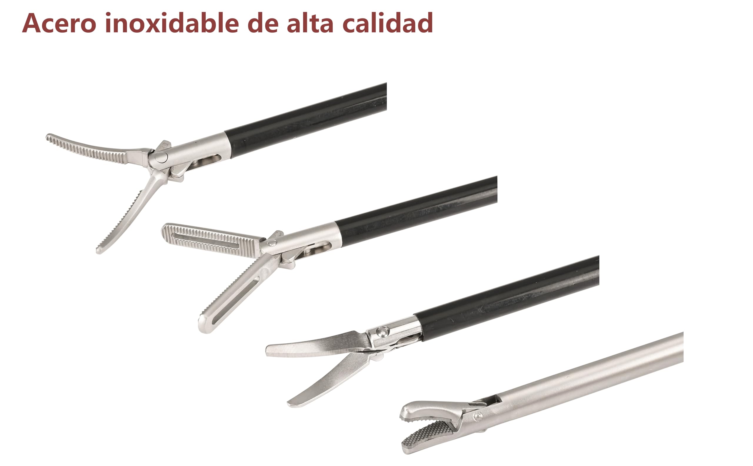 Pinze laparoscopiche Endotrainer Grasper Maryland Forbici porta aghi laparoscopico per allenamento endotrainer (4 pezzi) (tipo A) (tipo Gun)